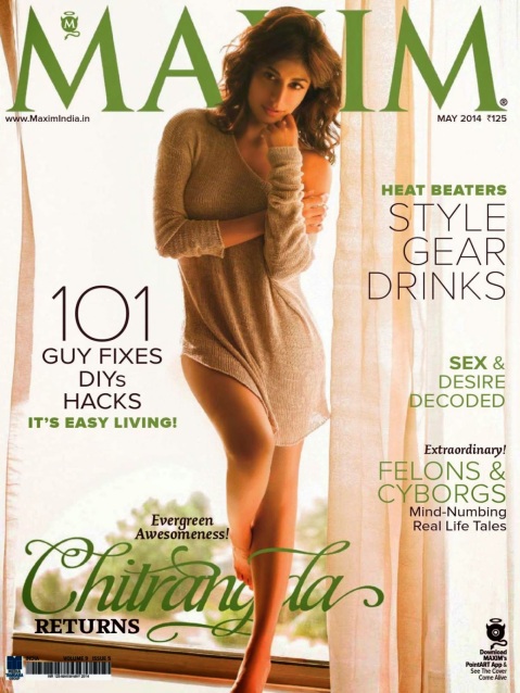 Chitrangada-Singh-on-Cover-Page-of-Maxim-Magazine-2014-May